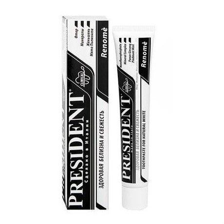 Зубная паста ПРЕЗИДЕНТ Реноме отбеливающая 100 мл