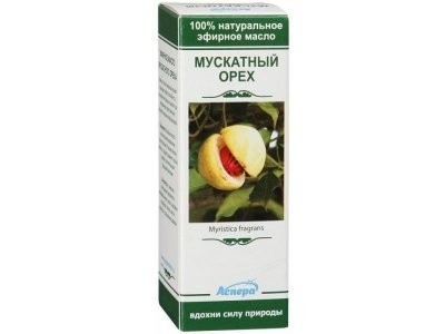 Масло натуральное Мускатного ореха 10мл