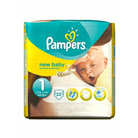 Подгузники-трусики PAMPERS Premium (2-5 кг), 22 шт.
