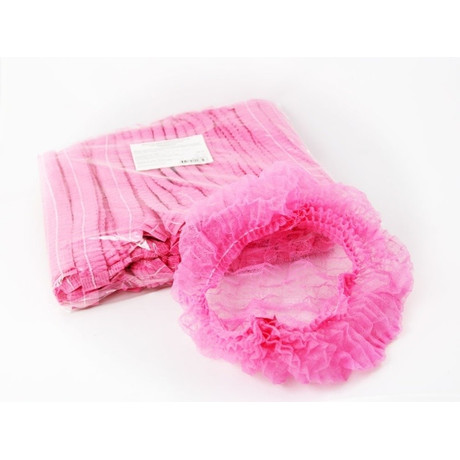 Шапочка берет (розовая), пл. 18 спанбонд н/стер.