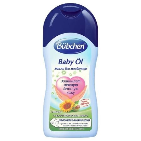 Масло детское БУБХЕН для младенцев очищающее с экстрактом календулы 400 мл