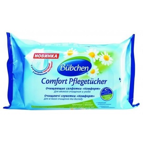 Салфетки детские БУБХЕН Комфорт влажные, 72 шт.