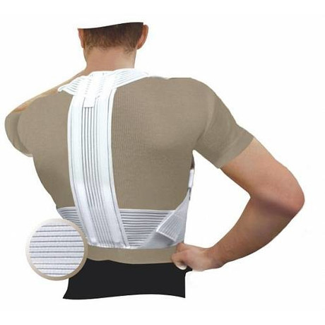 Корректор осанки для верхнего отдела позвоночника с жесткими вставками, размер 3 (мод. 0108)