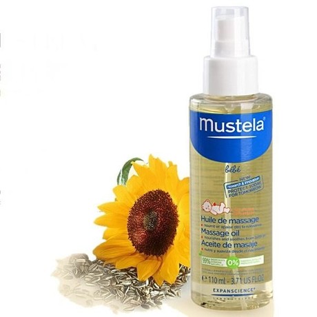 MUSTELA Bebe масло детское для массажа 100 мл (спрей)