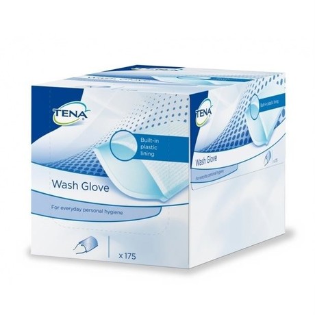 Рукавички  TENA для мытья, 175 шт.