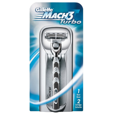 Бритвенный станок Gillette Mach3 Turbo + 1 кассета