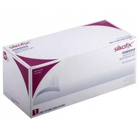 Повязка SILKOFIX рулонная 15х1000см (нетканая основа)