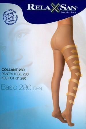 Колготы COLLANT Relaxsan лечебн. 280den разм. 4 (черн.)
