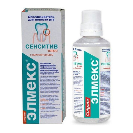 Ополаскиватель полости рта COLGATE Elmex Sensitive Plus, 400 мл
