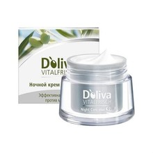 Крем D Oliva Vitalfrisch Plus Q10 ночной против морщин 50 мл