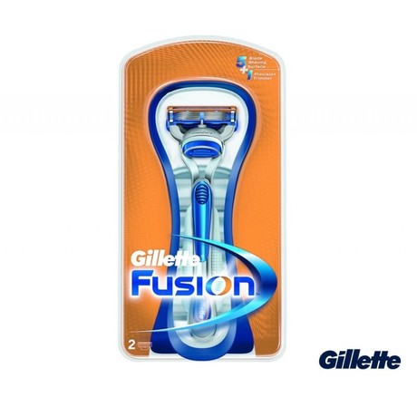 Бритвенный станок Gillette Fusion + 2 кассеты