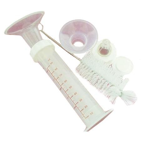 Молокоотсос BABY FRANK пластиковый, вакуумный (набор)