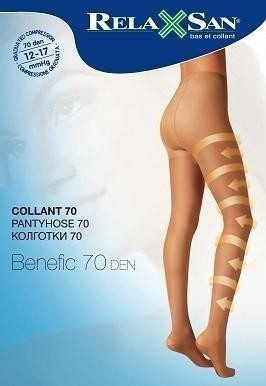 Колготы COLLANT Relaxsan прозрачные 70den разм. 2 (черн.)