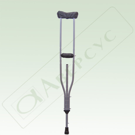 Костыли опорные металлические подростковые с УПС 2шт. (пара) (арт. 16(753)П)