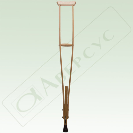 Костыли опорные деревянные для взрослых с УПС 2шт. (пара) (арт. 749)