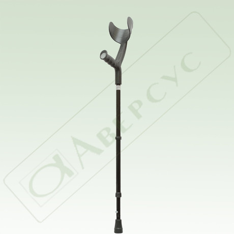 Костыли с подлокотником регулируемые по высоте с УПС 1шт. (арт. 26У)