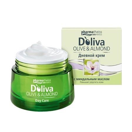 Крем D Oliva для лица дневной с миндальным маслом 50 мл