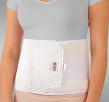 Бандаж послеоперационный Б-322 №5 (шир 20см талия 100-120см) (плотная фиксация) (белый)