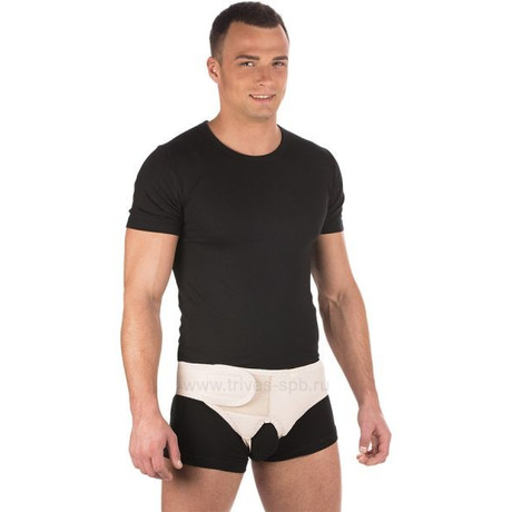 Бандаж Т-1443 грыжевой двухстороний паховый разм. №3 (S) (объем бедер 76-88см)