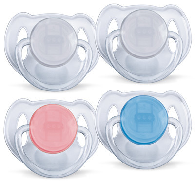 Соска-пустышка AVENT BPA-Free "Классика" силиконовая (с 6 мес.), 2 шт. (арт. 8614)