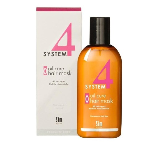 Маска косметическая SYSTEM 4 терапевтическая "O" для пилинга кожи головы 215мл