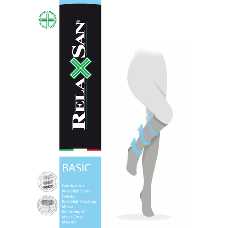 Гольфы GAMBALETTO Relaxsan лечебные 140den S3/Nero