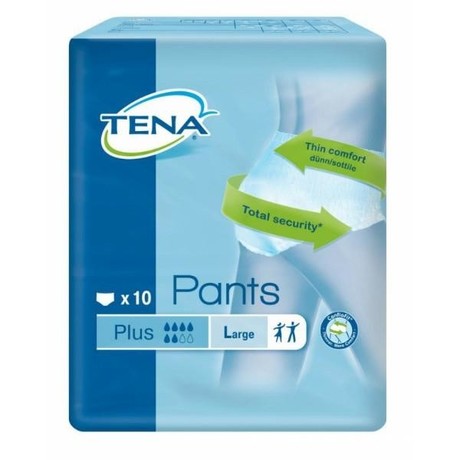 Подгузники-трусики для взрослых TENA Pants Plus Large, 10 шт.