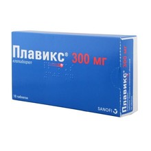 Плавикс таблетки 300 мг, 10 шт.