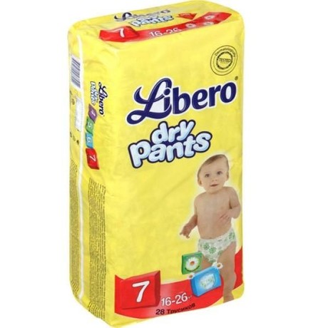 Подгузники-трусики LIBERO Dry Pants Extra Large Plus (16-26 кг), 28 шт.
