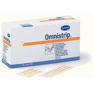 Лейкопластырь OMNISTRIP стерильный на первичные операционные швы 6мм х 101мм, 10 шт.