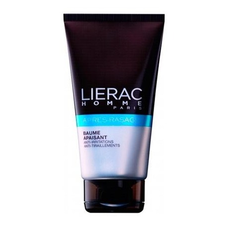LIERAC Homme бальзам после бритья успокаивающий увлажняющий против раздражения, 75 мл