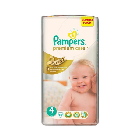 Подгузники PAMPERS Premium Care Maxi (7-18кг),  66 шт.