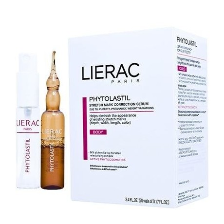 LIERAC Phytolastil ампулы для предупреждения и коррекции растяжек 5 мл, 20 шт.
