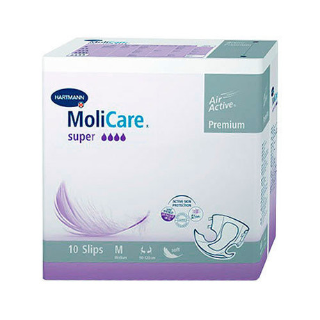 Подгузники для взрослых MOLICARE Premium Super Soft M, 10 шт.