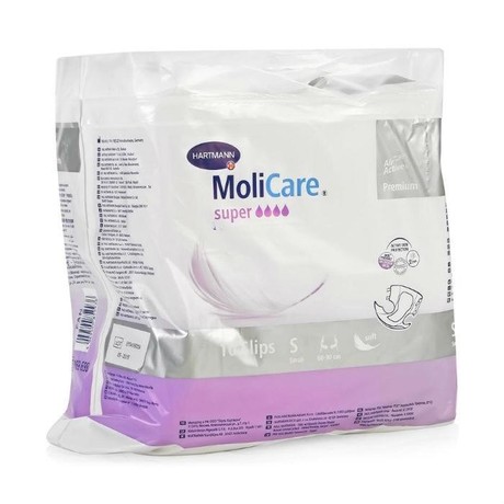 Подгузники для взрослых MOLICARE Premium Super Soft S, 10 шт.
