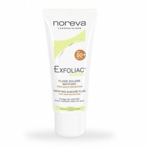 Эмульсия NOREVA Exfoliac матирующая солнцезащитьная SPF-50 40 мл