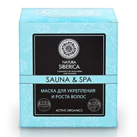 Natura Siberica Sauna Spa маска для укрепления и роста волос 370 мл