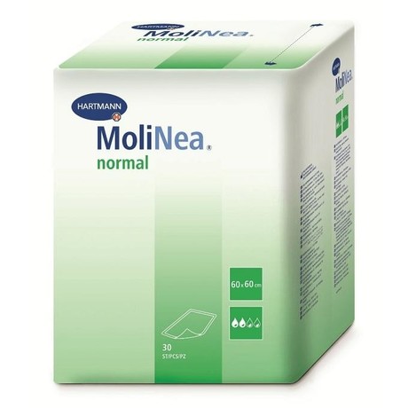 Пеленка MOLINEA Normal впитывающие  60см х 60см 30 шт.