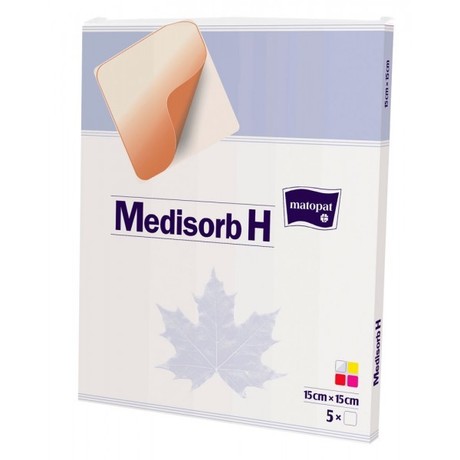 Повязка MATOPAT Medisorb H стерильная размер 20 х 20см, 5 шт.