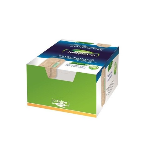 Лейкопластырь DR GELPER ALOEPLAST эластичный, 200 шт.