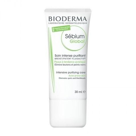 BIODERMA СЕБИУМ Глобаль интенсивный оздоравливающий уход, 30 мл