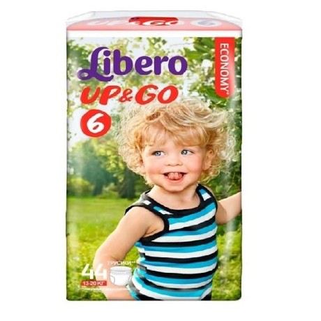 Подгузники-трусики LIBERO Up&Go Extra Large (13-20 кг), 44 шт.