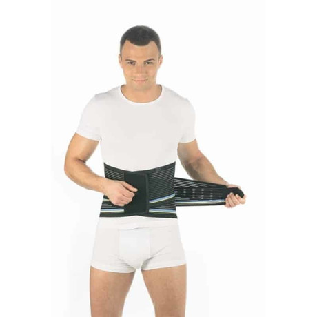 Корсет Т-1560 ортопедический пояснично-крестцовый разм. XL (черн.)