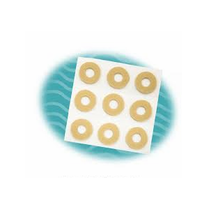 Корректор стопы кольцо антимозольное с клеевым слоем, 9 шт.   (арт. СТ-63)