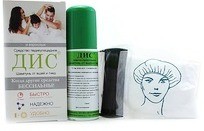 Шампунь ДИС педикулицидный 100мл + шапочка + расческа