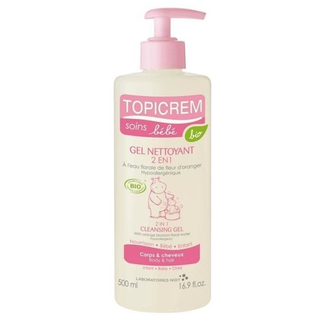 Гель TOPICREM Organic Baby "2в1" очищающий 500 мл