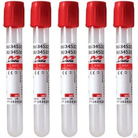 Пробирка IMPROVACUTER для гематологического исследования (ЭДТА-К3) 6мл 13х100мм (пластик) SCA, 100 шт.