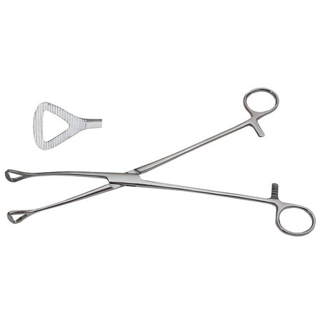 Щипцы маточные д/захвата послеродовой шейки матки (арт. Щ-116)