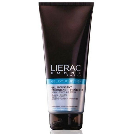 LIERAC Homme гель для душа "3в1", 200 мл