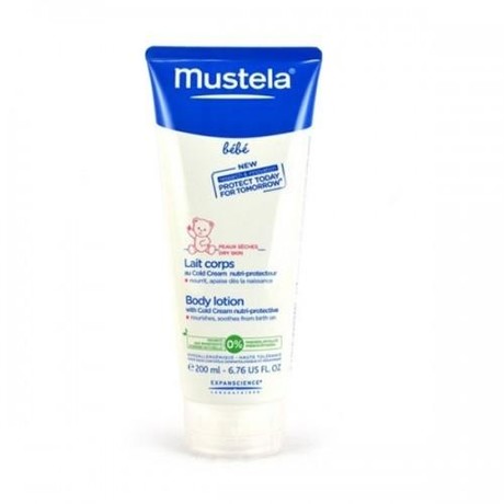 MUSTELA Bebe молочко детское для тела защитное с кольд-кремом 200 мл